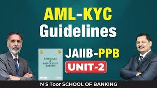 PPB Unit - 2.3 AML- KYC Guidelines by Kamal Sir  #ilb64 II 29 July at 06:00 AM