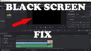 How to FIX TEXT BLACK SCREEN problem in Davinci Resolve 15?