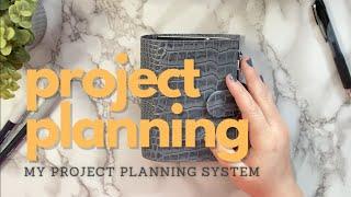 Productive Project Planning System | Feat. Perfectionism Prints Projects Inserts | Plan With Bee