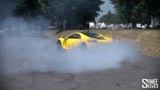 How to turn around supercars? DONUTS! GTA Spano, Noble M600, Sin R1