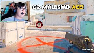 G2's New Rifler MALBSMD Stunning Ace! FLAME 1v4 Clutch! CS2 Highlights