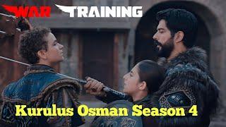 War training from Osman Bey to his Children | Kurulus Osman Season 4 103. Bölüm | Ghazi Edt