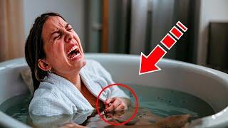 A woman gave birth in her bathtub and made a shocking discovery!