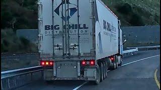 Steering axle on 40ft truck trailer shakes violently