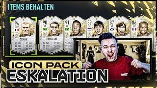 OMG!! ICH habe RONALDO + ZIDANE GEZOGEN  FIFA 22: ICON Packs GÖNNEN 