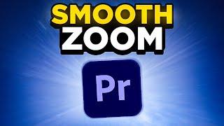 How TO MAKE A SMOOTH ZOOM in Animation | Adobe Premiere Pro tutorial