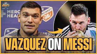 FC Cincinnati's Brandon Vazquez on facing Messi & what it means for MLS!