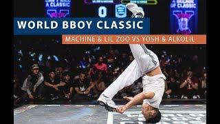 Yosh & Alkolil vs Machine & Lil Zoo | Semi Final | WORLD BBOY CLASSIC 2018