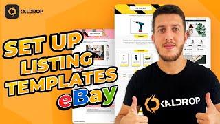 How To Setup eBay Listing Templates to Save Time While Listing!