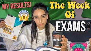 A STUDENT THE WEEK OF EXAMS + SCHOOL VLOG!