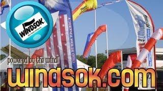 Wind socks, custom windsocks, aviation windsocks, memorial windsocks, windsock flags, by WINDSOK.