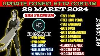 TERBARU | CONFIG HTTP COSTUM | XL VISION+ | Axis | TelkomseL| Indosat,BYU [29 MARET ]