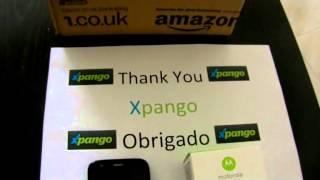 Didier Fernandes and his Free Moto G from Xpango