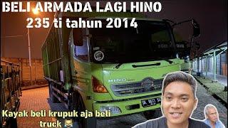 BELI LAGI HINO 235 TI TAHUN 2014 PLAT DK BALI !!!