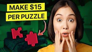 EARN $1,400 PER DAY SOLVING PUZZLES (Make Money Online 2024)