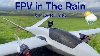 Swordfish FPV - Setup Changes + Flying in Rain  & Interesting Cloud Layers [DVR]