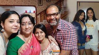 Actress Aishwarya Bhaskaran Family Members with Husband, Daughter & Mother Lakshmi | Allcinegallery