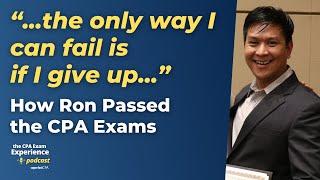 How Ron Passed His CPA Exams by Going All In