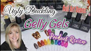 Ugly Duckling Gelly Gels | Product Review & Nail Art Demos