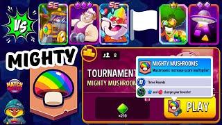 x2 TOURNAMENT! 8 players Mighty Mushrooms + Shared Energy + Sprint | Match Masters