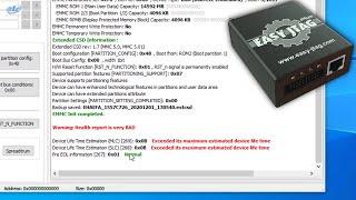 Warning: Health report is very BAD Repair by EasyJTAG Plus by etc All Over