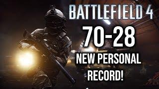 Battlefield 4: 70-28 New Personal Record! - ShyColdChris