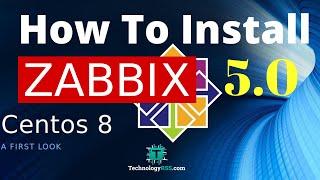 How To Install Zabbix 5.0 On Centos 8