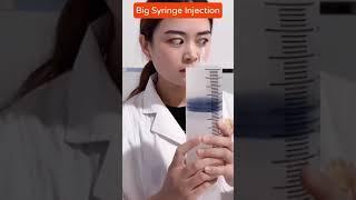 Best funny video big syringe injection #Shorts