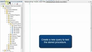 SQL Stored Procedure Tutorial