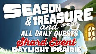 Today’s Season & Treasure Candles and Daily Quests | Daylight Prairie | SkyCotl | NoobMode