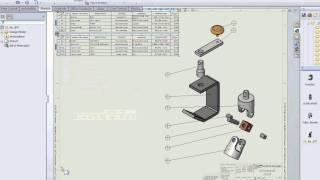 SolidWorks - Split one BOM on multiple sheets