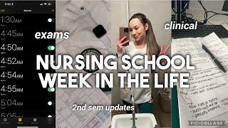 NURSING SCHOOL WEEK IN THE LIFE | weekly vlog 🩺