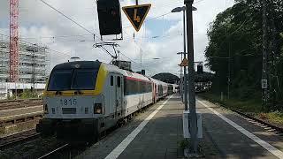 Aachen Hbf mit Eurostar (Thalys), ICE 3 neo und RRX