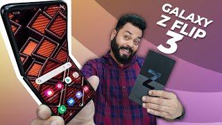 Samsung Galaxy Z Flip 3 5G Unboxing & First Impressions  6.7” & 1.9” Screen, 120Hz, SD 888 & More