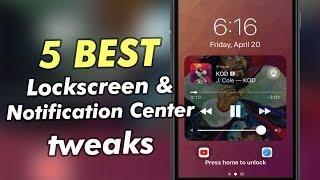 5 BEST Lockscreen & Notifications Center tweaks - iOS 11 / 11.4.1