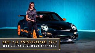 The NEW Porsche 997 XB LED Headlights! 2005 - 2012 997 Porsche |  INSTALL and OVERVIEW