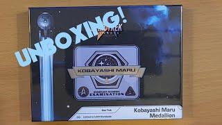 Fanattik Kobayashi Maru Medallion Unboxing and Review - Star Trek Merchandise / Collectable