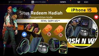 Indonesia Server New Event  Free Iphone 15  || Garena Free Fire