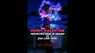 Enrico Pucci(MIH) Vs Funny Valentine (D4C:LT) #anime #edit #shorts #pucci #funnyvalentine
