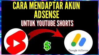 cara  daptar google adsense untuk youtube shorts 2022 lewat android