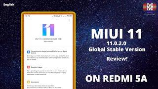 MIUI 11 11.0.2.0 Global Stable Update for the Redmi 5A | Simple Jeevan Tech