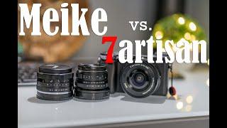Battle of the Wide-Angle: Meike vs 7artisan 25mm f/1.8