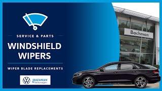 Volkswagen Windshield Wipers Louisville, KY // Bachman Volkswagen Wiper Blades Replacement