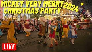  LIVE: Mickey's Very Merry Christmas Party 2024 at Magic Kingdom - Walt Disney World 11/17/2024