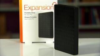You'll want to get two of these Seagate Expansion portable drives