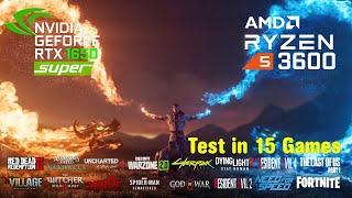 GTX 1650 Super | Ryzen 5 3600 | Test in 15 Games