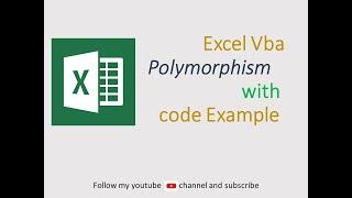 OOP  VBA Part 3 (Polymorphism)