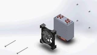 CPU cooler Animation MCHE 303 Spring 2019