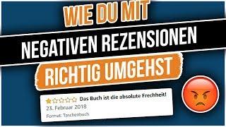 Buch auf Amazon veröffentlichen – Wie du mit negativen Rezensionen RICHTIG umgehst