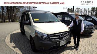 2021 Mercedes-Benz Metris Getaway Camper Van | Video tour with Roger